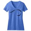Women's Perfect Blend ® CVC V Neck Tee Thumbnail