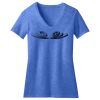 Women's Perfect Blend ® CVC V Neck Tee Thumbnail