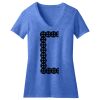Women's Perfect Blend ® CVC V Neck Tee Thumbnail