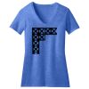 Women's Perfect Blend ® CVC V Neck Tee Thumbnail