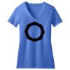 Women's Perfect Blend ® CVC V Neck Tee Thumbnail