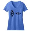 Women's Perfect Blend ® CVC V Neck Tee Thumbnail