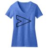 Women's Perfect Blend ® CVC V Neck Tee Thumbnail