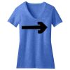 Women's Perfect Blend ® CVC V Neck Tee Thumbnail
