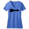 Women's Perfect Blend ® CVC V Neck Tee Thumbnail