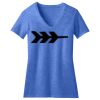 Women's Perfect Blend ® CVC V Neck Tee Thumbnail