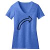 Women's Perfect Blend ® CVC V Neck Tee Thumbnail