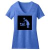 Women's Perfect Blend ® CVC V Neck Tee Thumbnail
