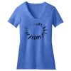 Women's Perfect Blend ® CVC V Neck Tee Thumbnail