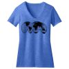 Women's Perfect Blend ® CVC V Neck Tee Thumbnail