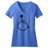 Women's Perfect Blend ® CVC V Neck Tee Thumbnail