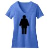 Women's Perfect Blend ® CVC V Neck Tee Thumbnail