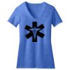 Women's Perfect Blend ® CVC V Neck Tee Thumbnail