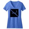 Women's Perfect Blend ® CVC V Neck Tee Thumbnail
