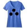 Women's Perfect Blend ® CVC V Neck Tee Thumbnail
