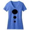 Women's Perfect Blend ® CVC V Neck Tee Thumbnail