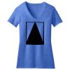 Women's Perfect Blend ® CVC V Neck Tee Thumbnail