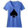 Women's Perfect Blend ® CVC V Neck Tee Thumbnail