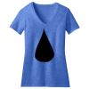 Women's Perfect Blend ® CVC V Neck Tee Thumbnail