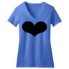 Women's Perfect Blend ® CVC V Neck Tee Thumbnail