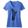 Women's Perfect Blend ® CVC V Neck Tee Thumbnail
