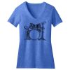 Women's Perfect Blend ® CVC V Neck Tee Thumbnail