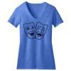 Women's Perfect Blend ® CVC V Neck Tee Thumbnail