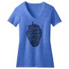Women's Perfect Blend ® CVC V Neck Tee Thumbnail