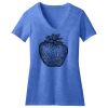 Women's Perfect Blend ® CVC V Neck Tee Thumbnail