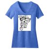 Women's Perfect Blend ® CVC V Neck Tee Thumbnail