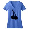 Women's Perfect Blend ® CVC V Neck Tee Thumbnail