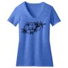 Women's Perfect Blend ® CVC V Neck Tee Thumbnail