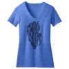 Women's Perfect Blend ® CVC V Neck Tee Thumbnail