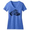 Women's Perfect Blend ® CVC V Neck Tee Thumbnail