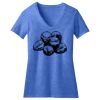 Women's Perfect Blend ® CVC V Neck Tee Thumbnail