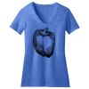 Women's Perfect Blend ® CVC V Neck Tee Thumbnail