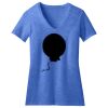 Women's Perfect Blend ® CVC V Neck Tee Thumbnail