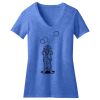 Women's Perfect Blend ® CVC V Neck Tee Thumbnail
