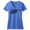 Women's Perfect Blend ® CVC V Neck Tee Thumbnail
