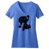 Women's Perfect Blend ® CVC V Neck Tee Thumbnail