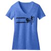 Women's Perfect Blend ® CVC V Neck Tee Thumbnail