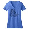 Women's Perfect Blend ® CVC V Neck Tee Thumbnail