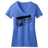 Women's Perfect Blend ® CVC V Neck Tee Thumbnail