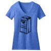 Women's Perfect Blend ® CVC V Neck Tee Thumbnail