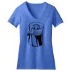 Women's Perfect Blend ® CVC V Neck Tee Thumbnail