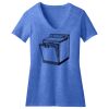 Women's Perfect Blend ® CVC V Neck Tee Thumbnail