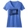 Women's Perfect Blend ® CVC V Neck Tee Thumbnail