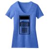 Women's Perfect Blend ® CVC V Neck Tee Thumbnail