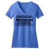 Women's Perfect Blend ® CVC V Neck Tee Thumbnail