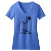Women's Perfect Blend ® CVC V Neck Tee Thumbnail